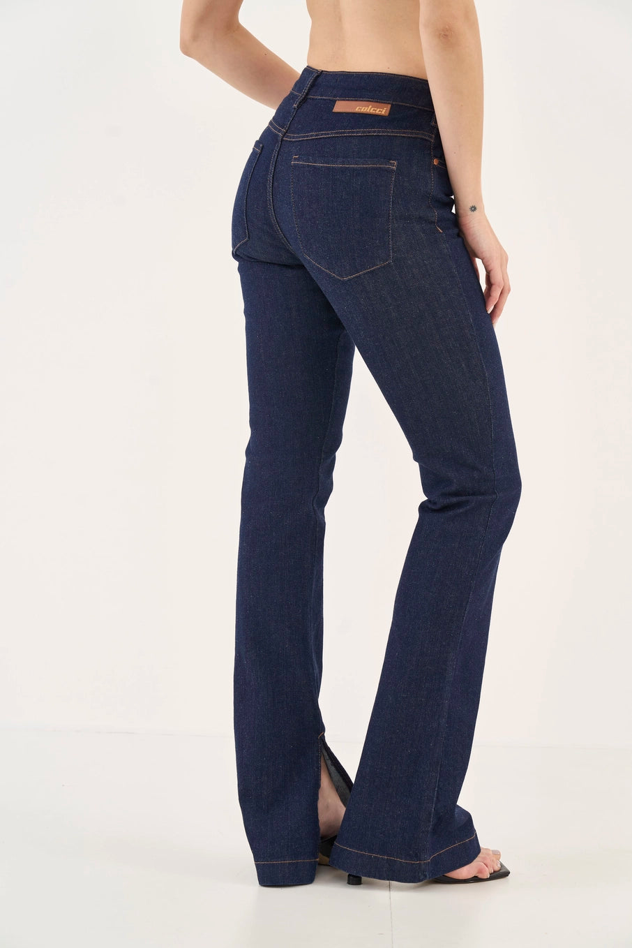 Jeans Elásticos de Corte Reto Bia Colcci