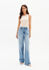High Waist Full Length Jeans Lança Perfume