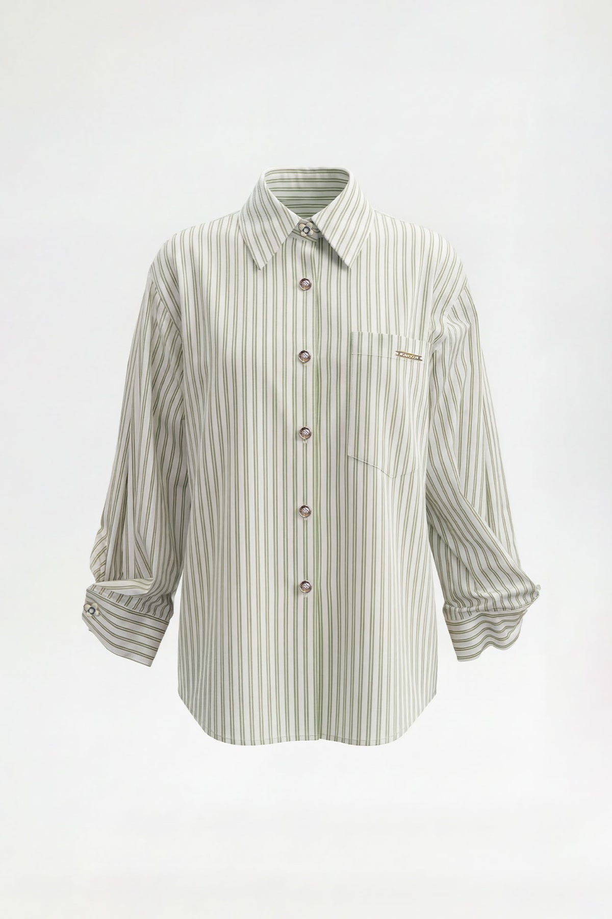 Breeze Oversized Striped Shirt Sahoco