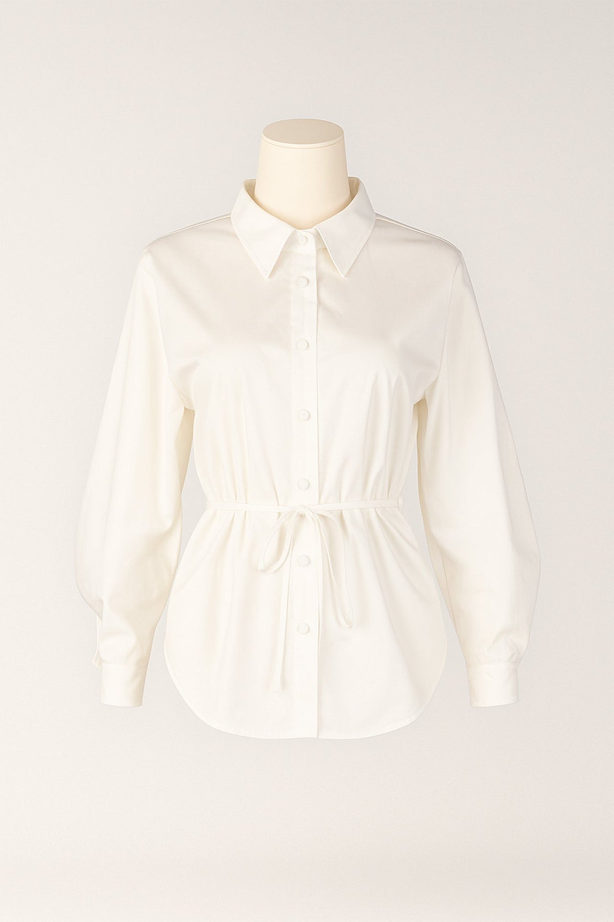 Shirt 100% Cotton with Tie Belt Sahoco