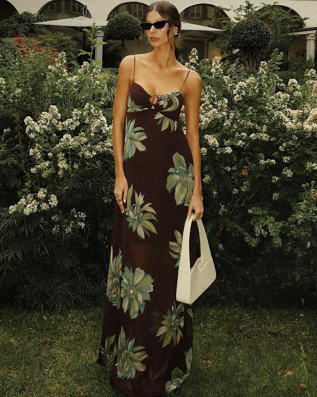 Long Printed Maxi Dress Colcci