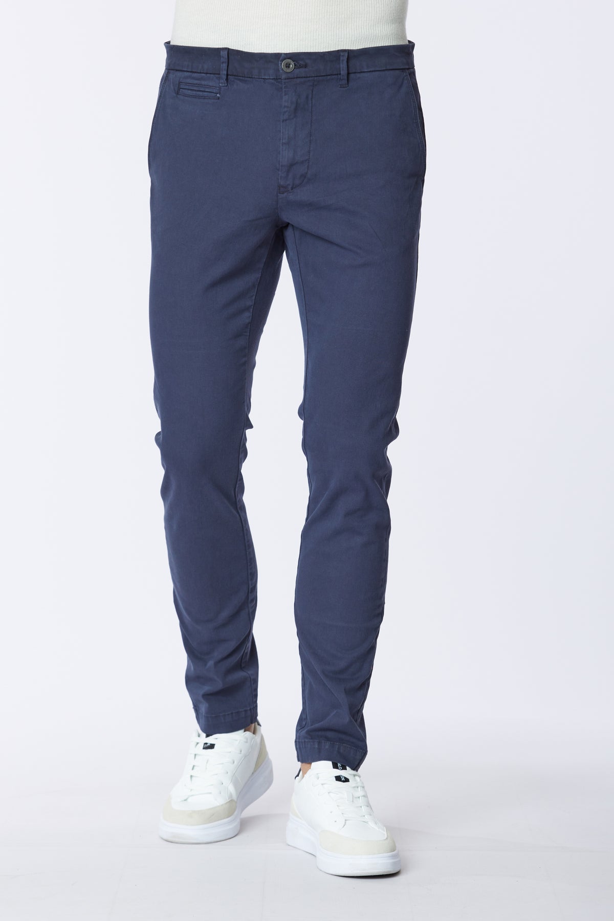 Calças chino de sarja reta para homem da US Polo Assn.
