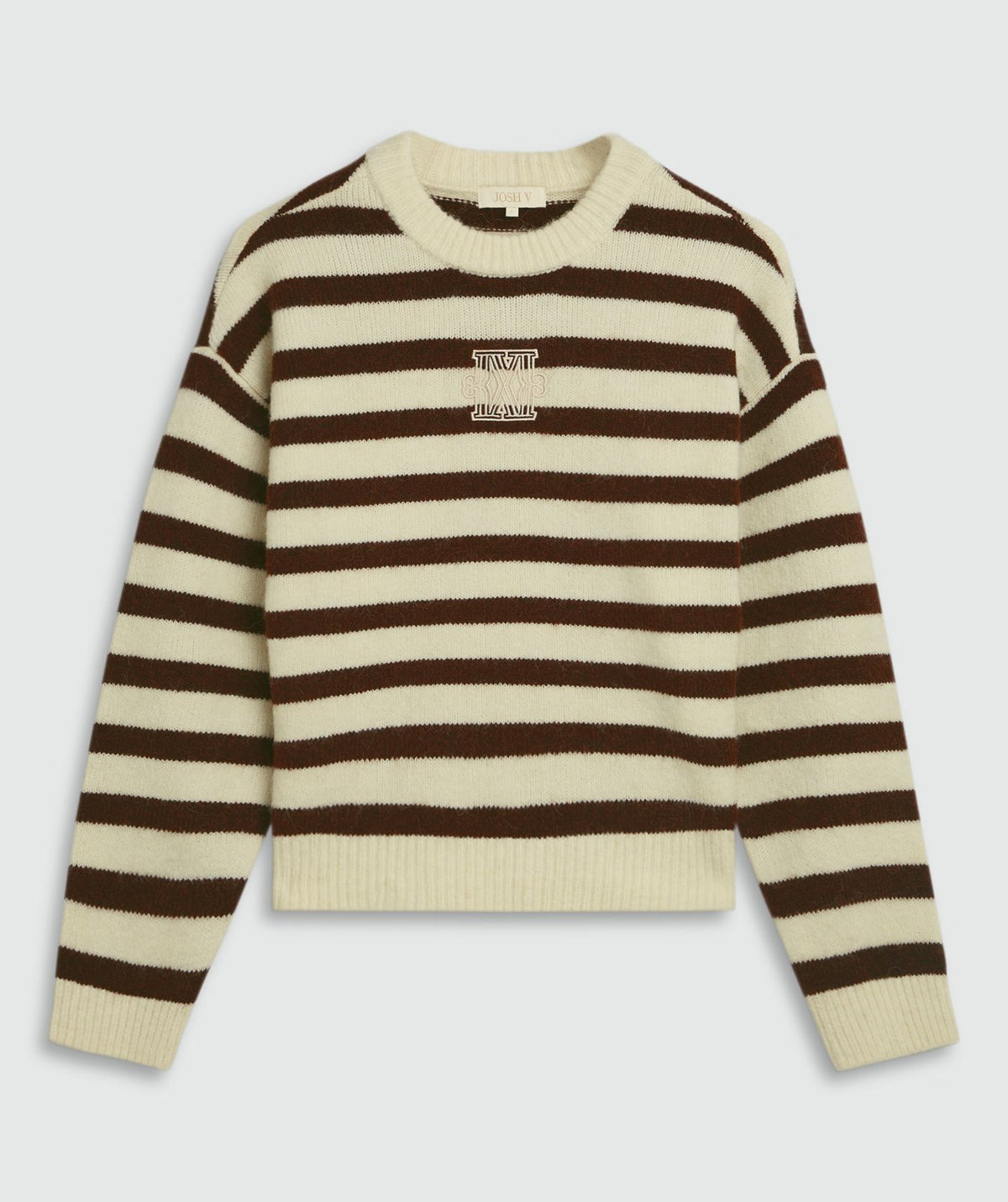 Ize Oversized Striped Sweater - Brown Stripe JOSH V