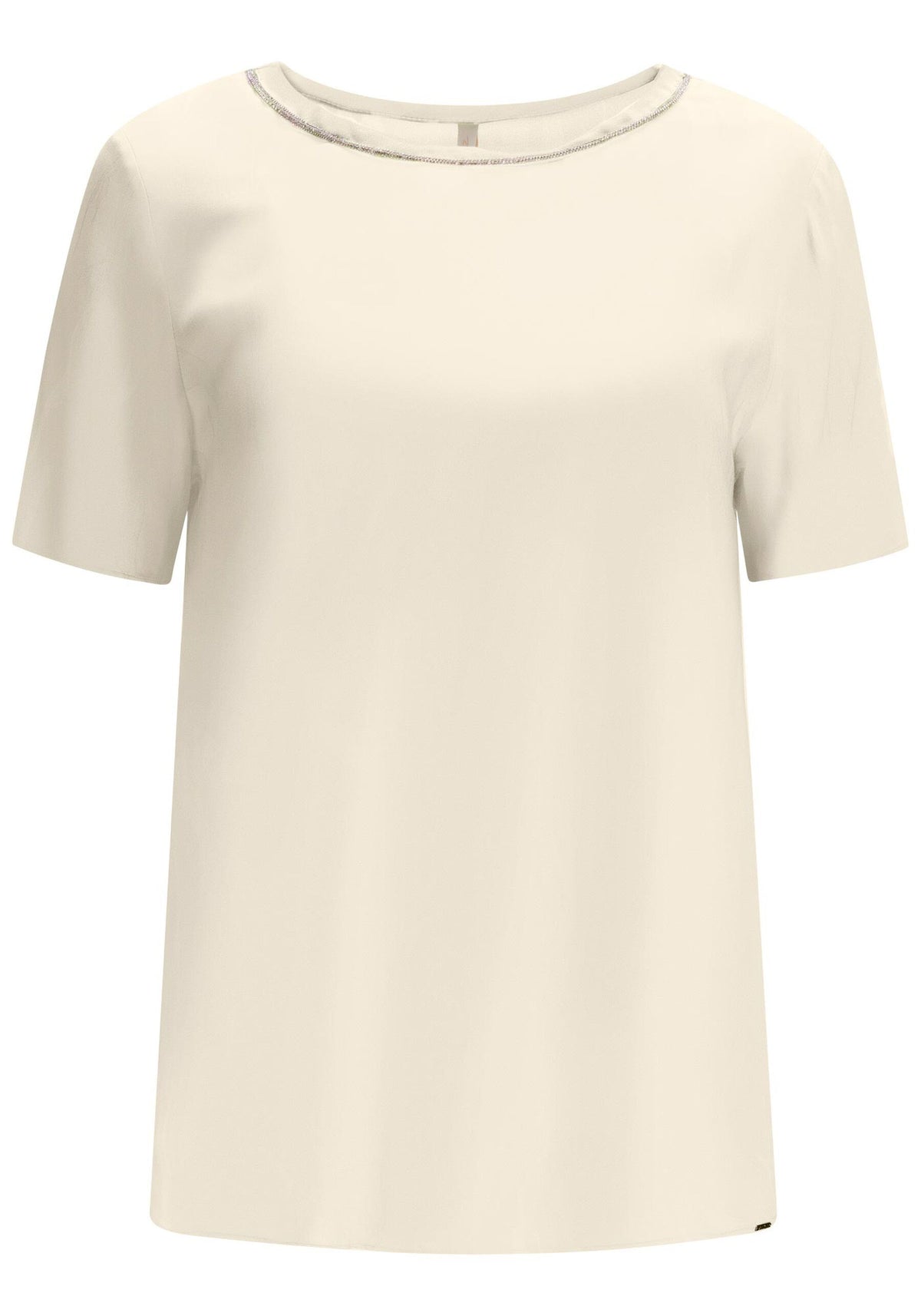 Blusa fluída com decote redondo Lez a Lez