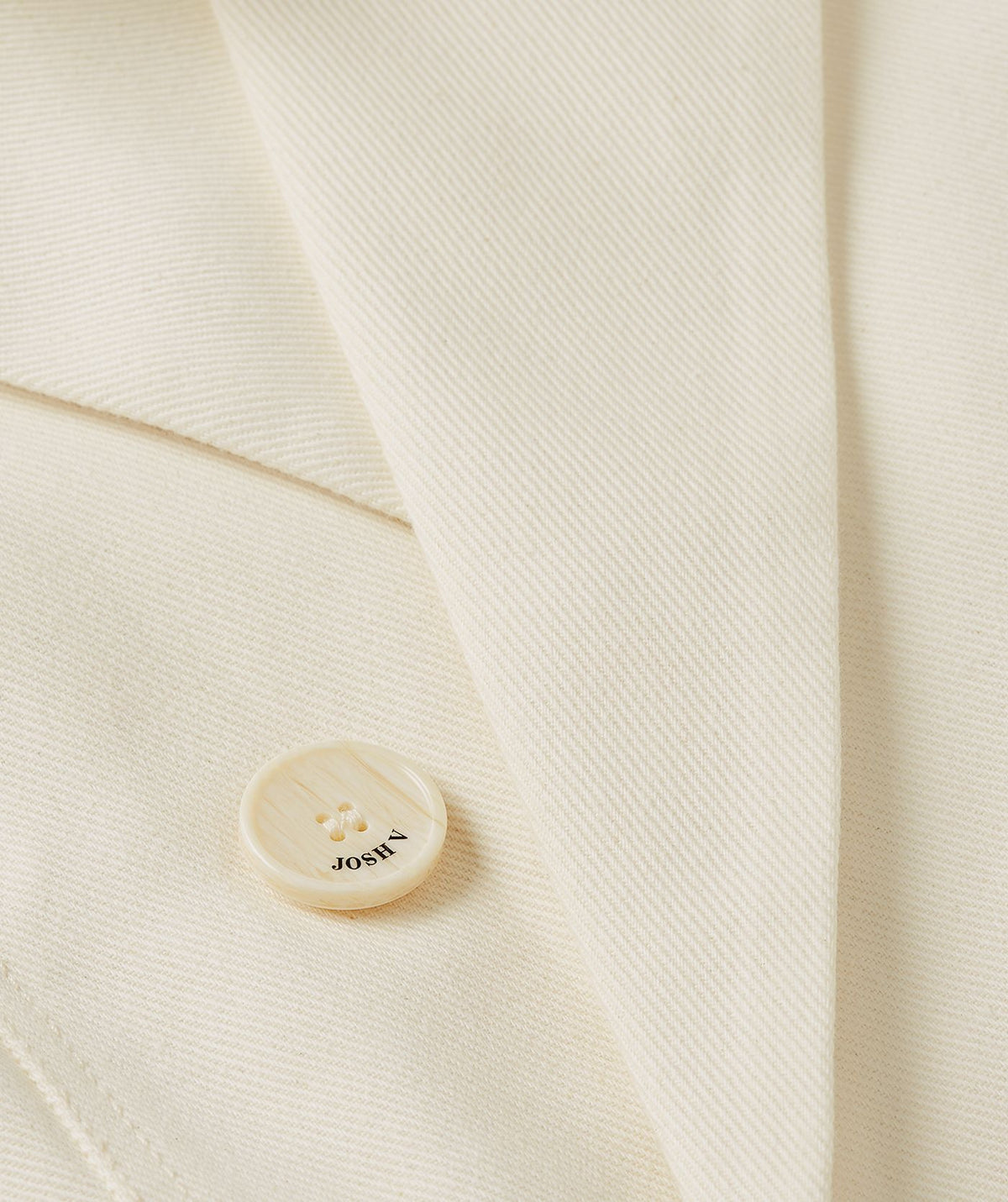 Blazer de Sarja Ajustado JV-YACIN - Ecru JOSH V