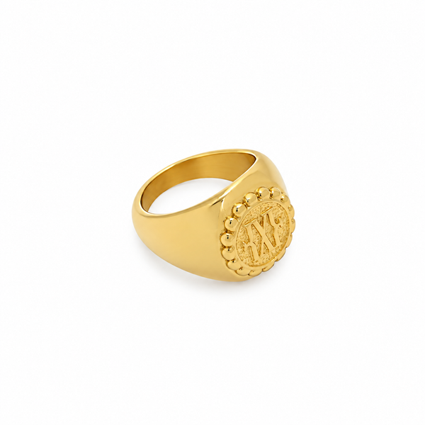 Kendall Signet Ring - Gold JOSH V