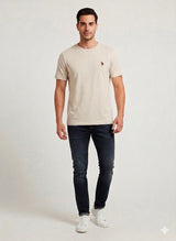 Solid Crew Neck T-Shirt U.S. Polo Assn.