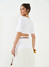 Fitted Square Neck Top Colcci