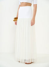 Joana Tulle Maxi Skirt Colcci