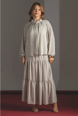 Essential Denim Midaxi Skirt Quattro Venti