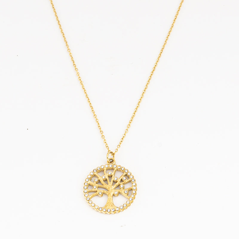 Fine Line Tree of Life Necklace Jetlag