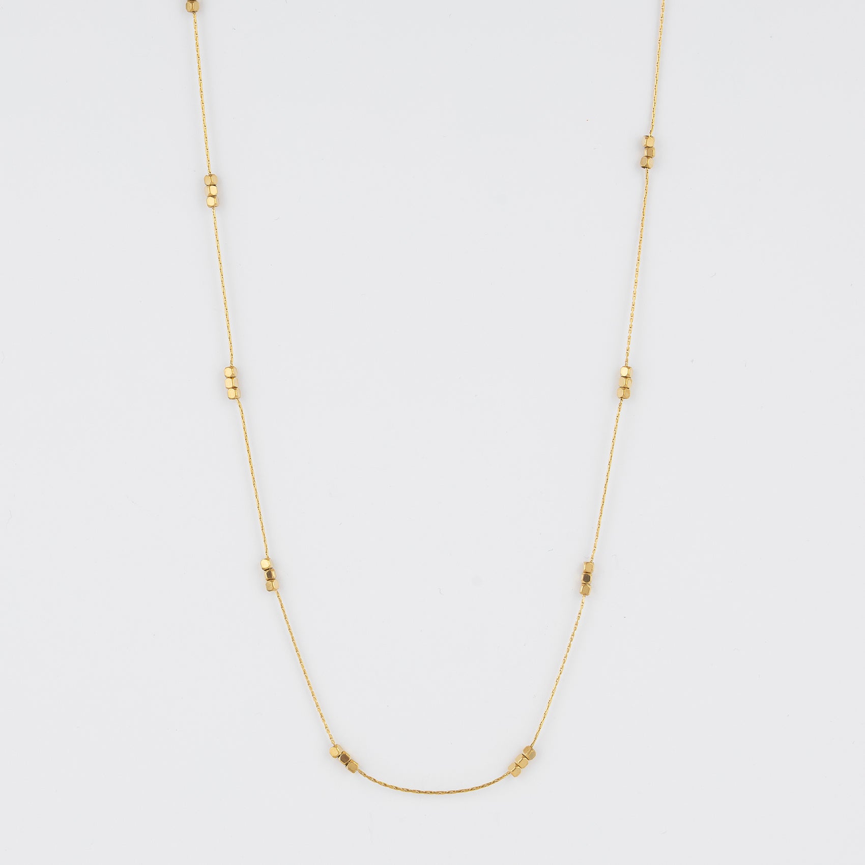 Minimalist Square Pendant Necklace Jetlag