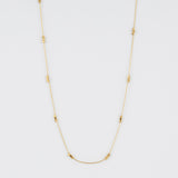 Minimalist Square Pendant Necklace Jetlag