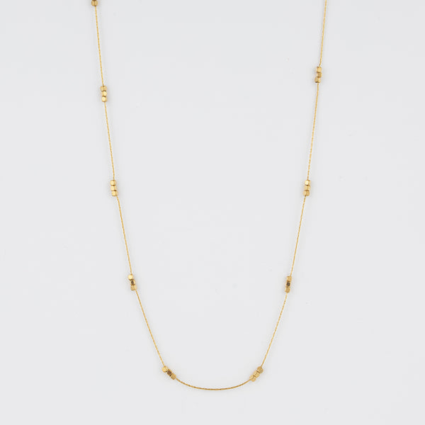Minimalist Square Pendant Necklace Jetlag