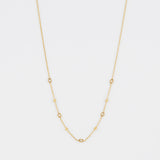 Minimalist Crystal Pendant Necklace Jetlag