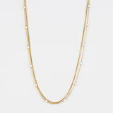 Double Layer Pearl Necklace Jetlag