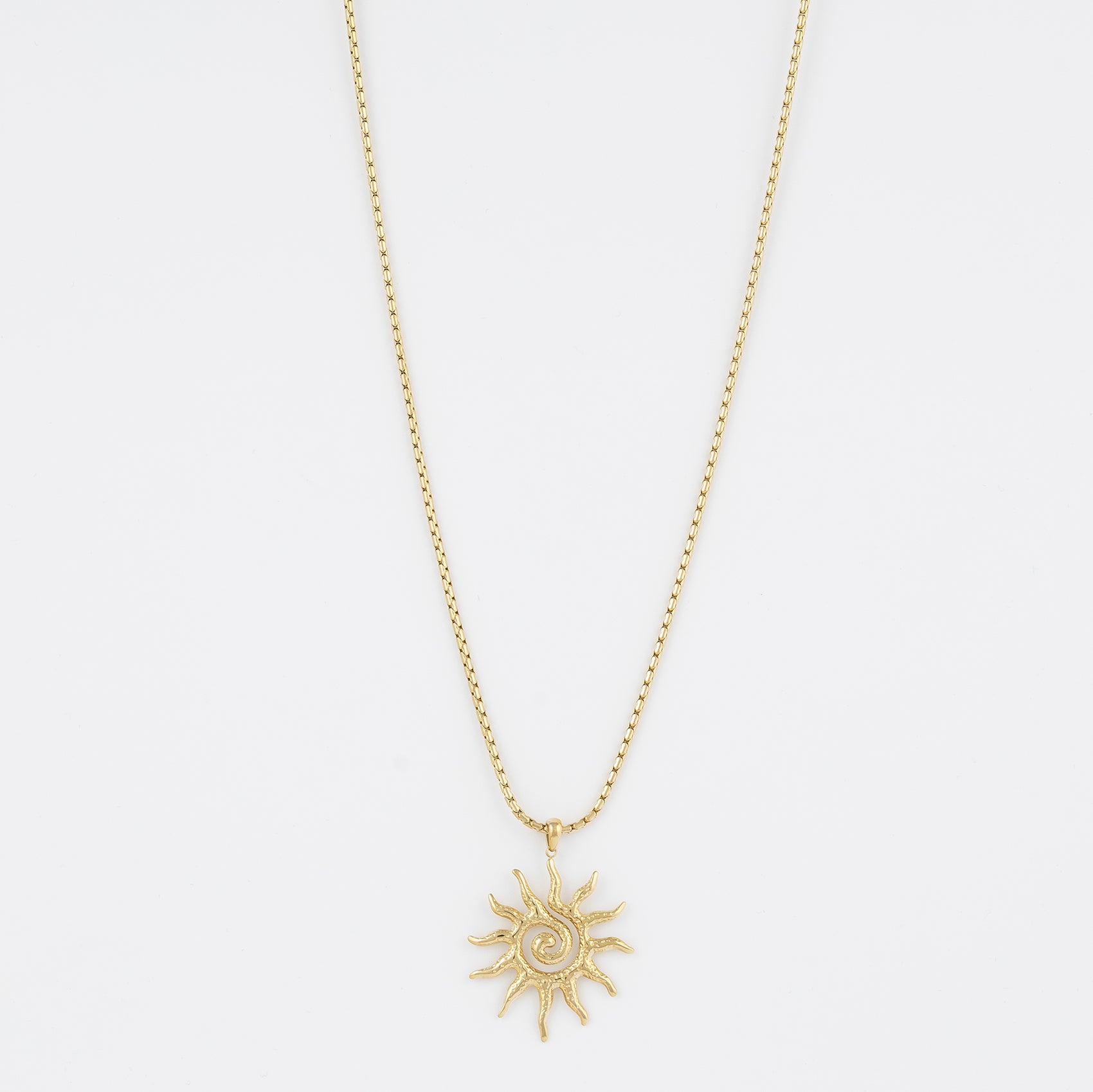 Solar Radiance Pendant Necklace Jetlag