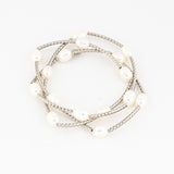 Multi-Wear Silver-Tone Pearl Strand Jetlag