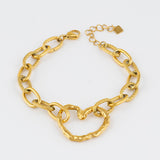 Heart Link Chain Bracelet Jetlag