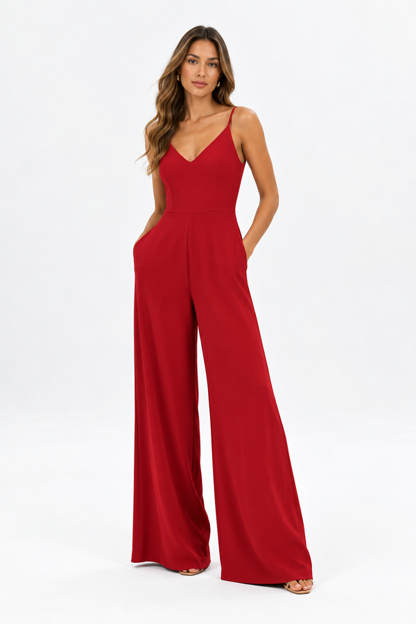 Jumpsuit with Thin Straps Arggido