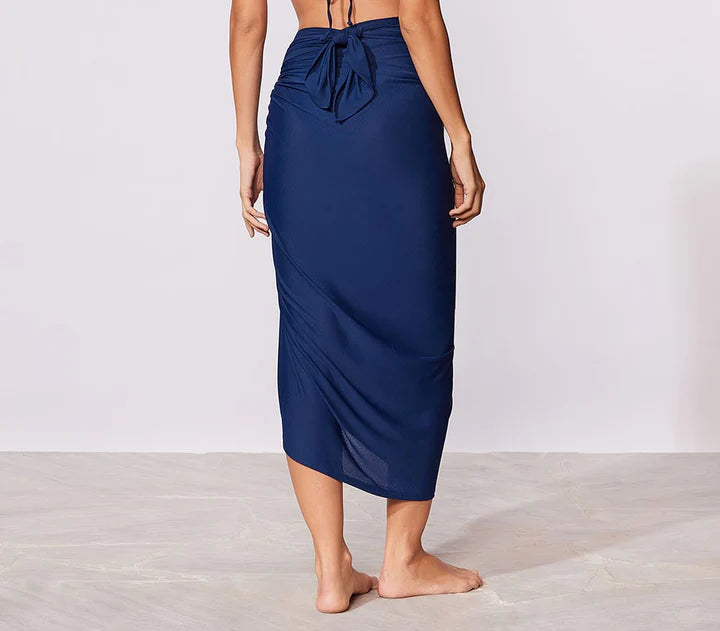 Solid Minimalist Premium Beach Wrap CIA. Marítima