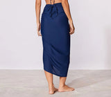 Solid Minimalist Premium Beach Wrap CIA. Marítima