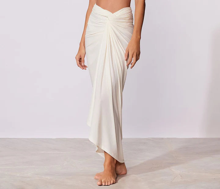 Solid Minimalist Premium Beach Wrap CIA. Marítima