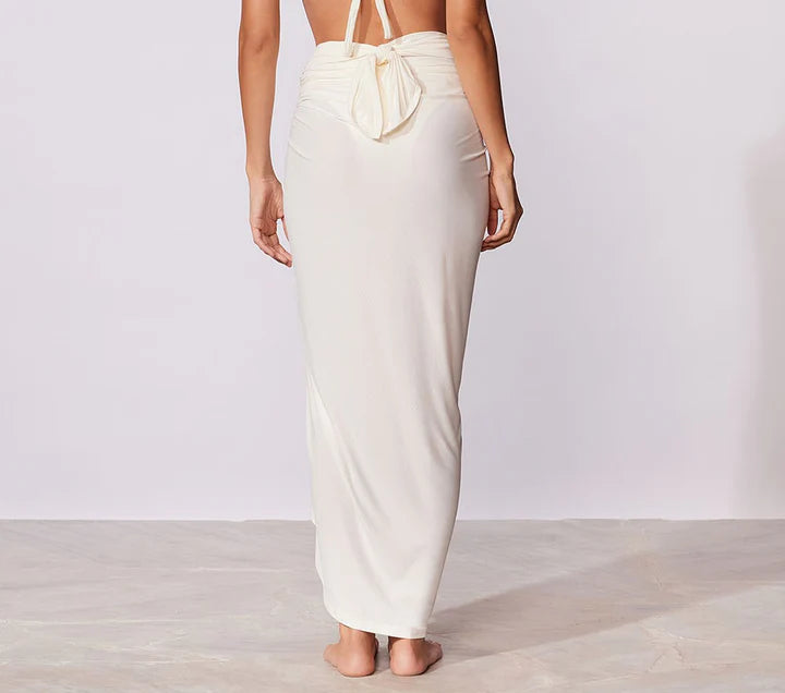 Solid Minimalist Premium Beach Wrap CIA. Marítima