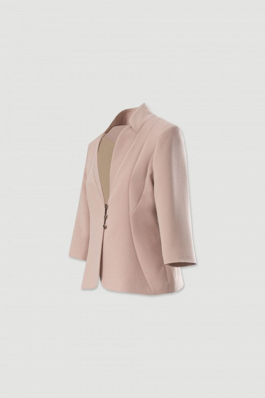 Blazer estruturado cintado Ferrache