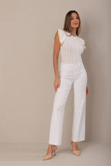 Straight jeans feminino Ferrache