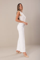 Straight jeans feminino Ferrache