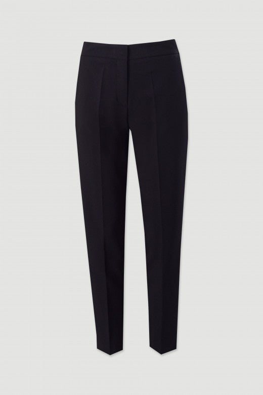 Tailored Trousers with Branded Elastic Waistband Ferrache