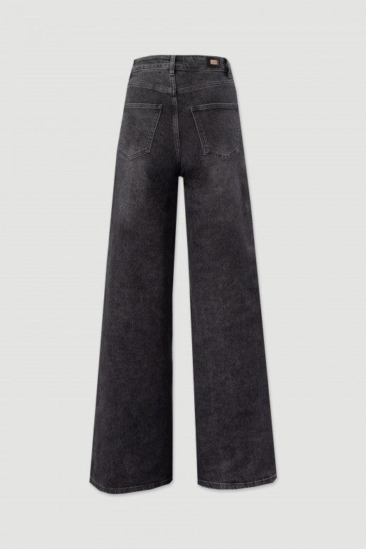 Cotton Wide Leg Jeans Ferrache