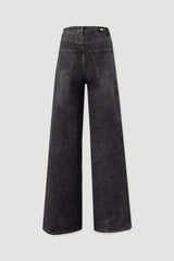 Cotton Wide Leg Jeans Ferrache