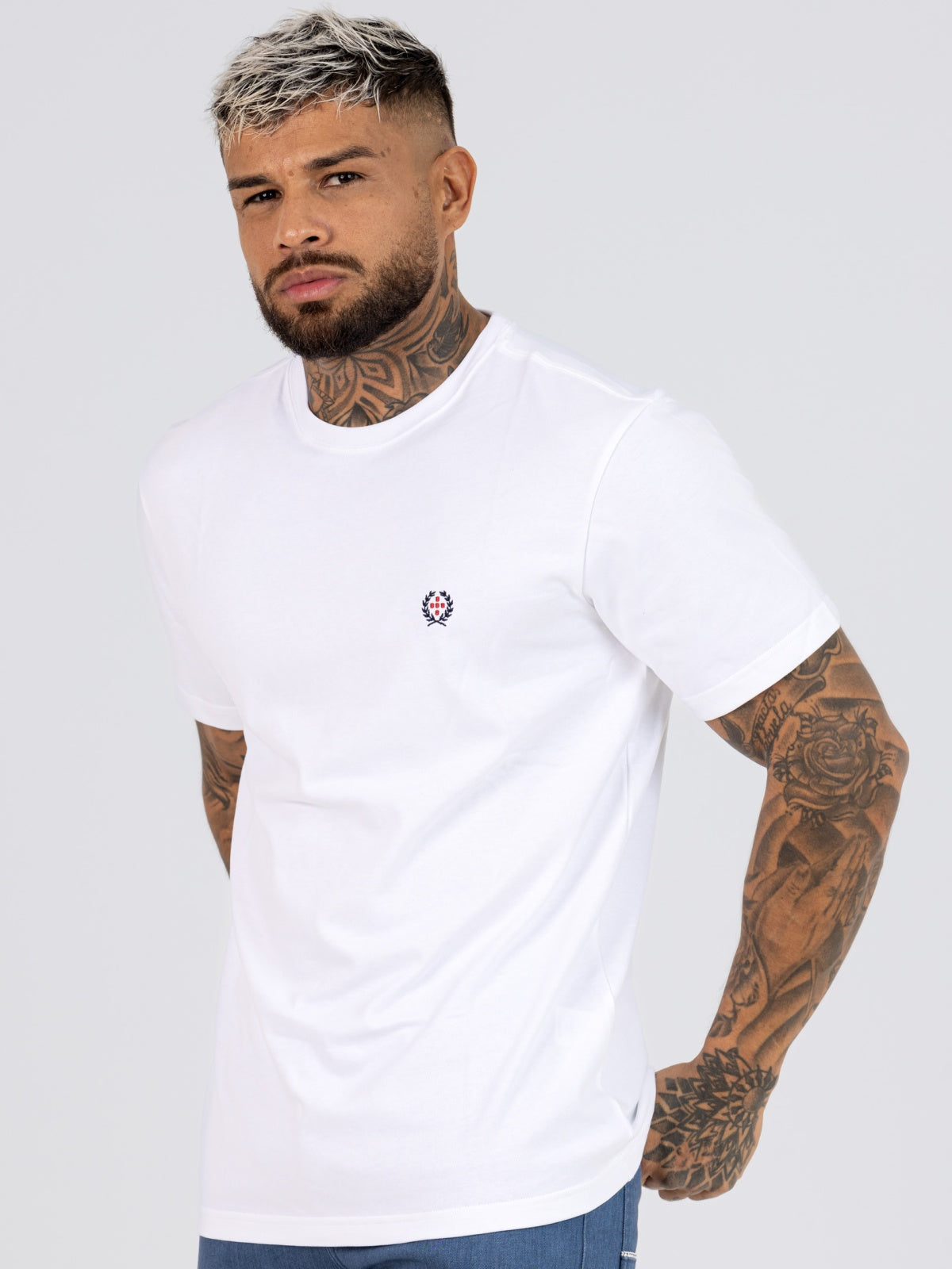 T-shirt branca SMK