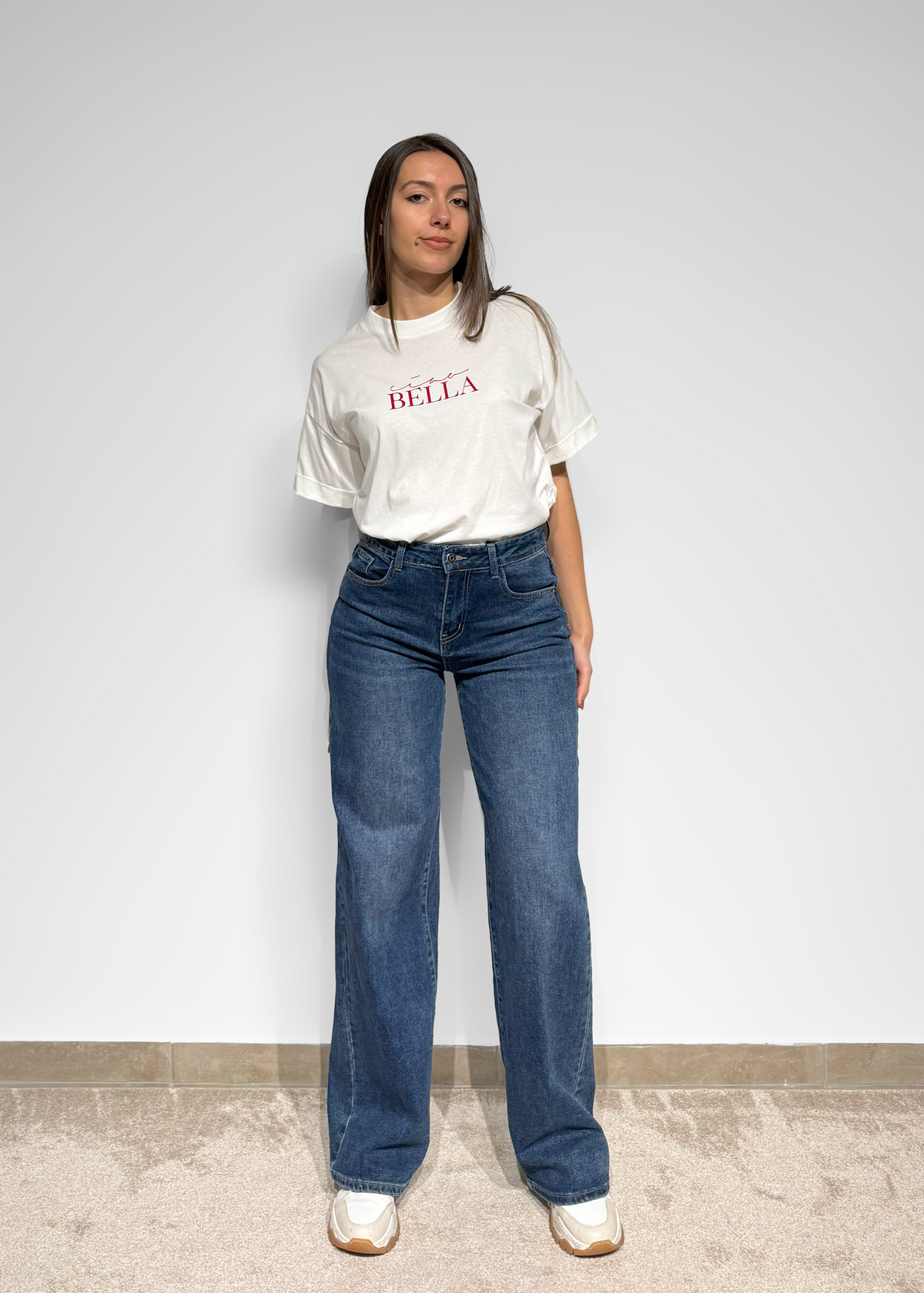 Calça de ganga clássica Ferrache