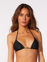 Lisos Satin-Finish Bikini Top CIA. Marítima