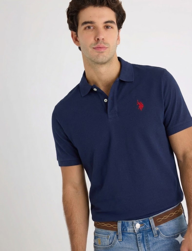 Solid Interlock Polo Shirt U.S. Polo Assn.