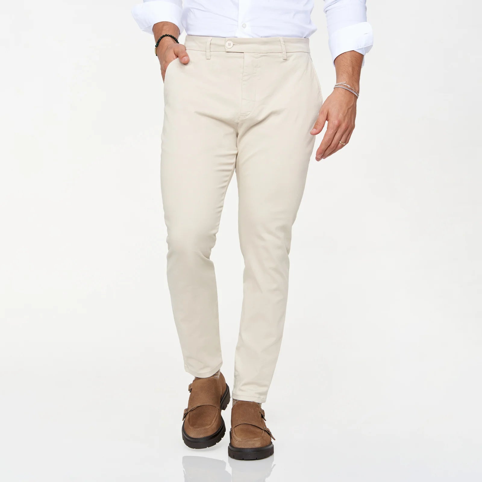 Calça chino slim fit Zolf