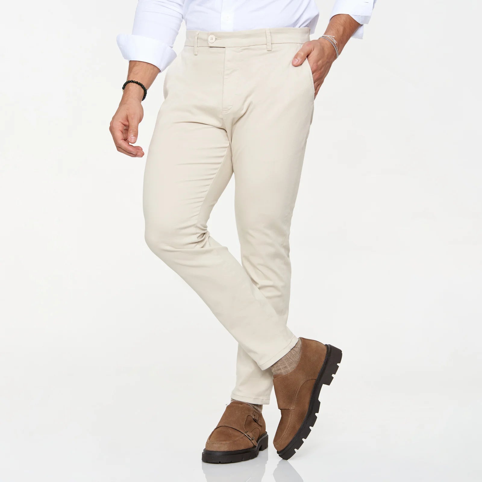 Calça chino slim fit Zolf