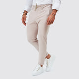 Slim Fit Tailored Drawstring Trousers Zolf