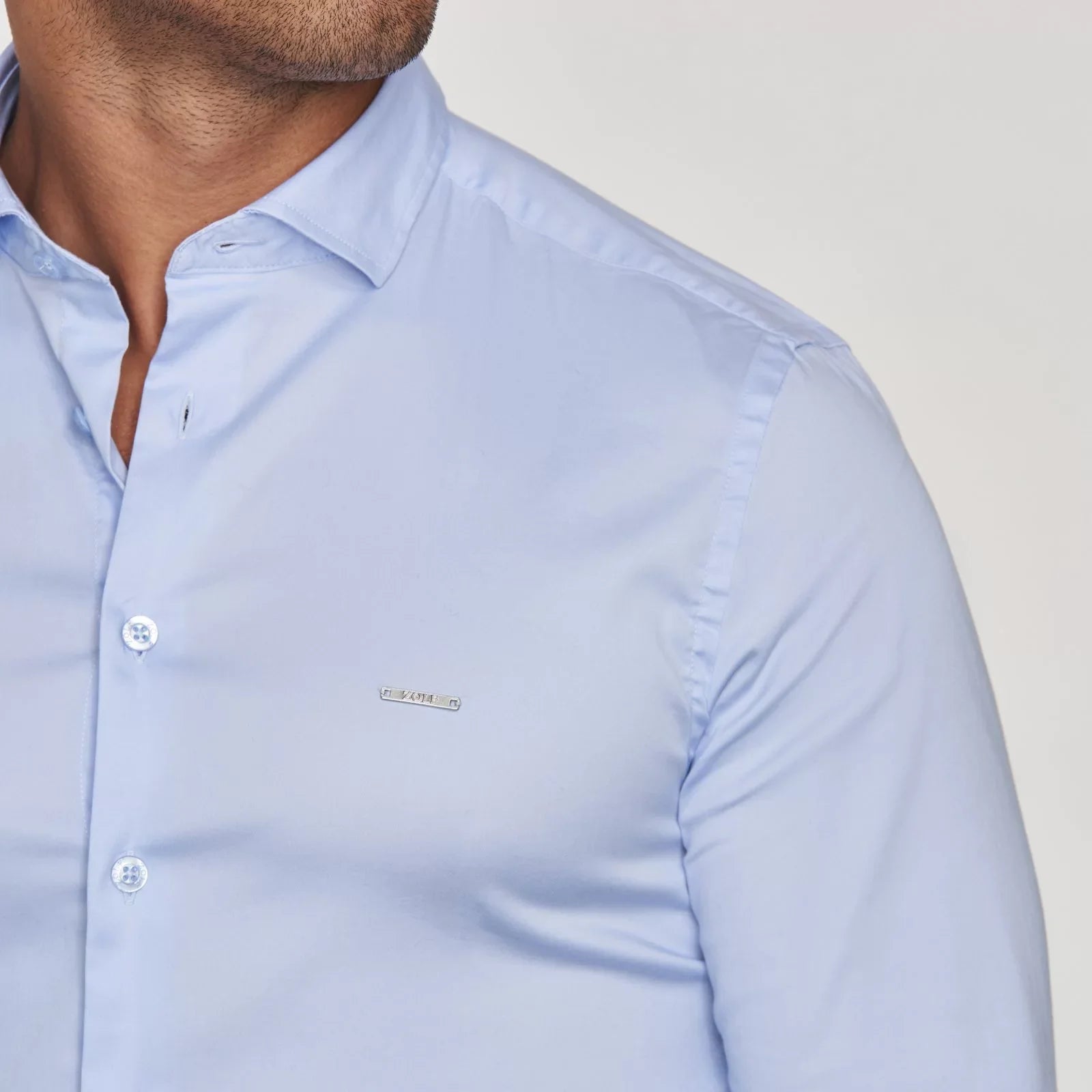 Camisa gola italiana slim fit Zolf