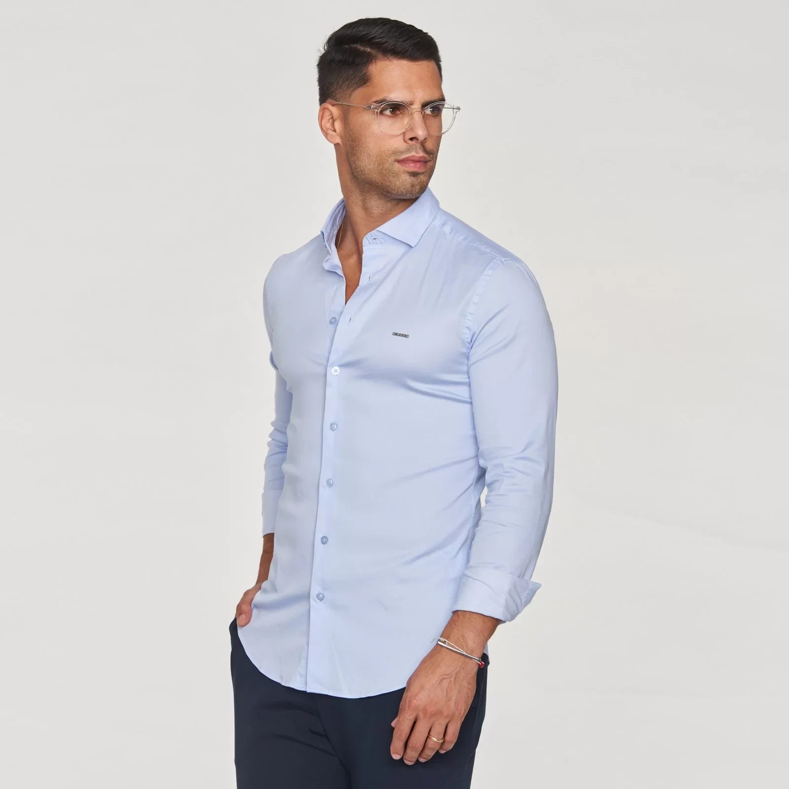 Camisa gola italiana slim fit Zolf
