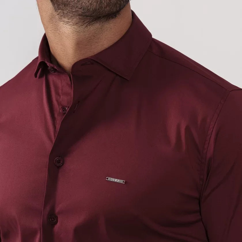 Camisa gola italiana slim fit Zolf