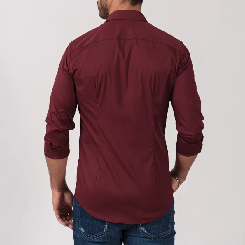 Camisa gola italiana slim fit Zolf