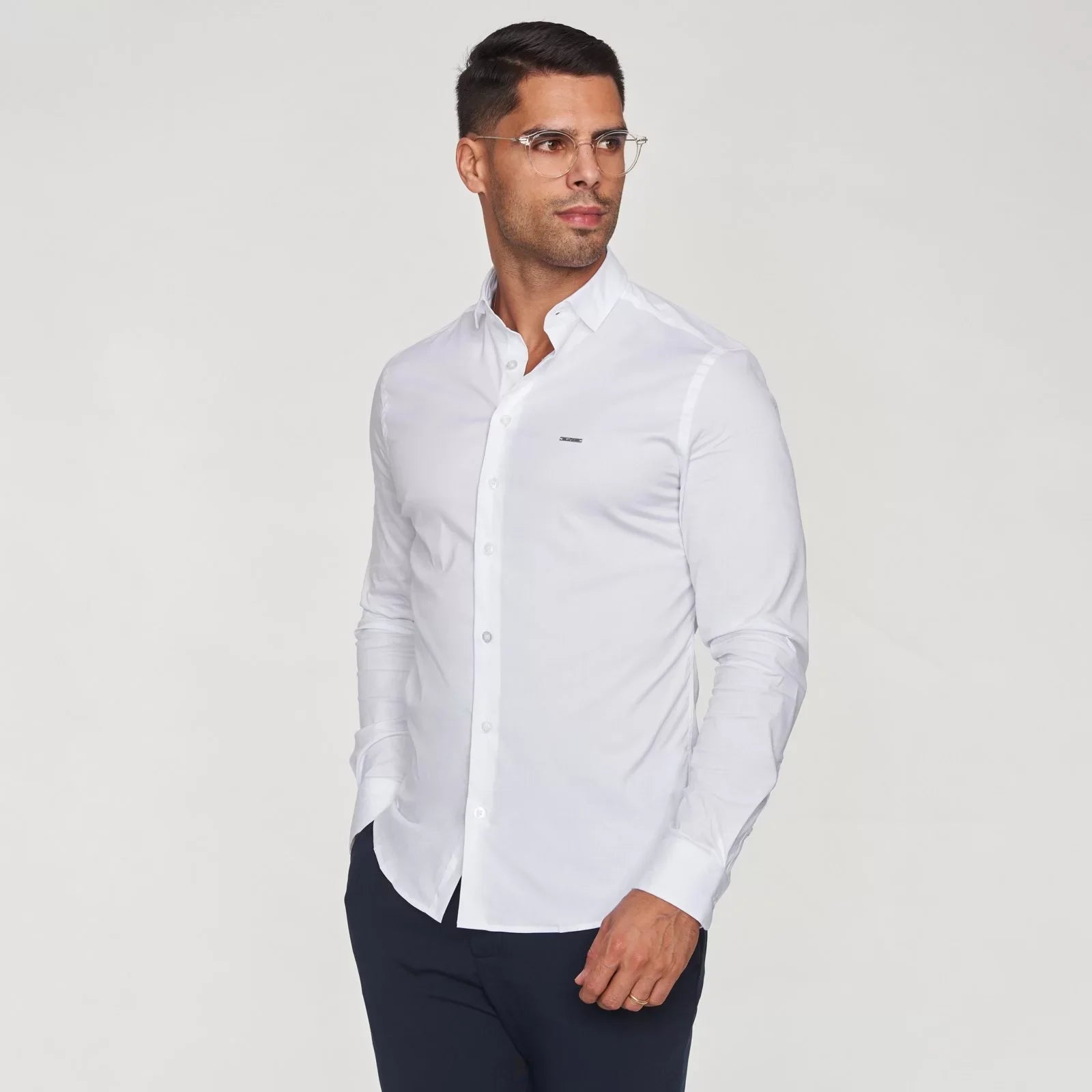 Camisa gola italiana slim fit Zolf