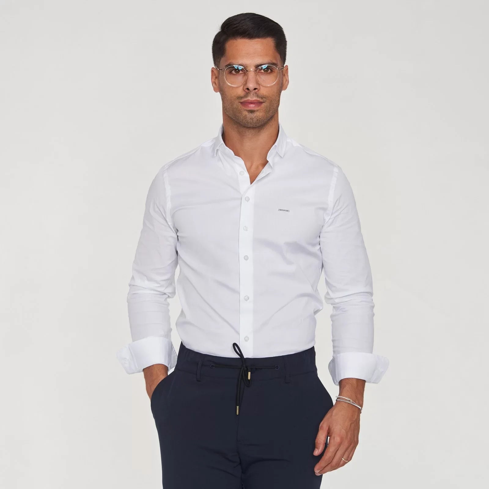 Camisa gola italiana slim fit Zolf