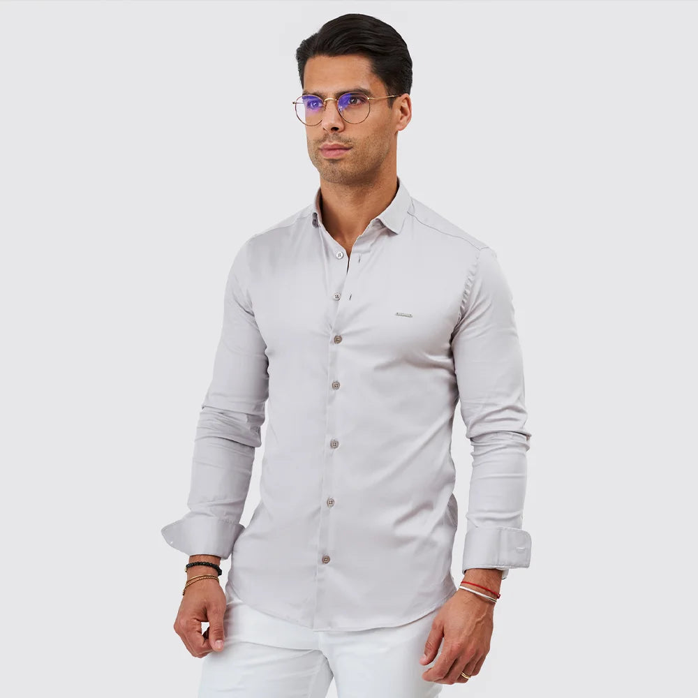 Camisa gola italiana slim fit Zolf