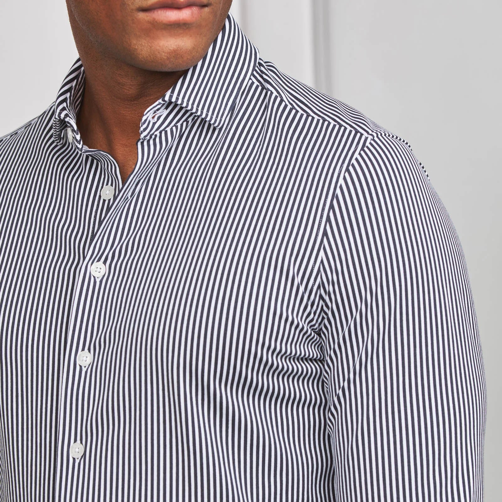 Camisa stretch easy-iron riscas Zolf