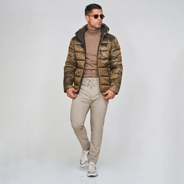Roll Neck Cotton Sweater Zolf